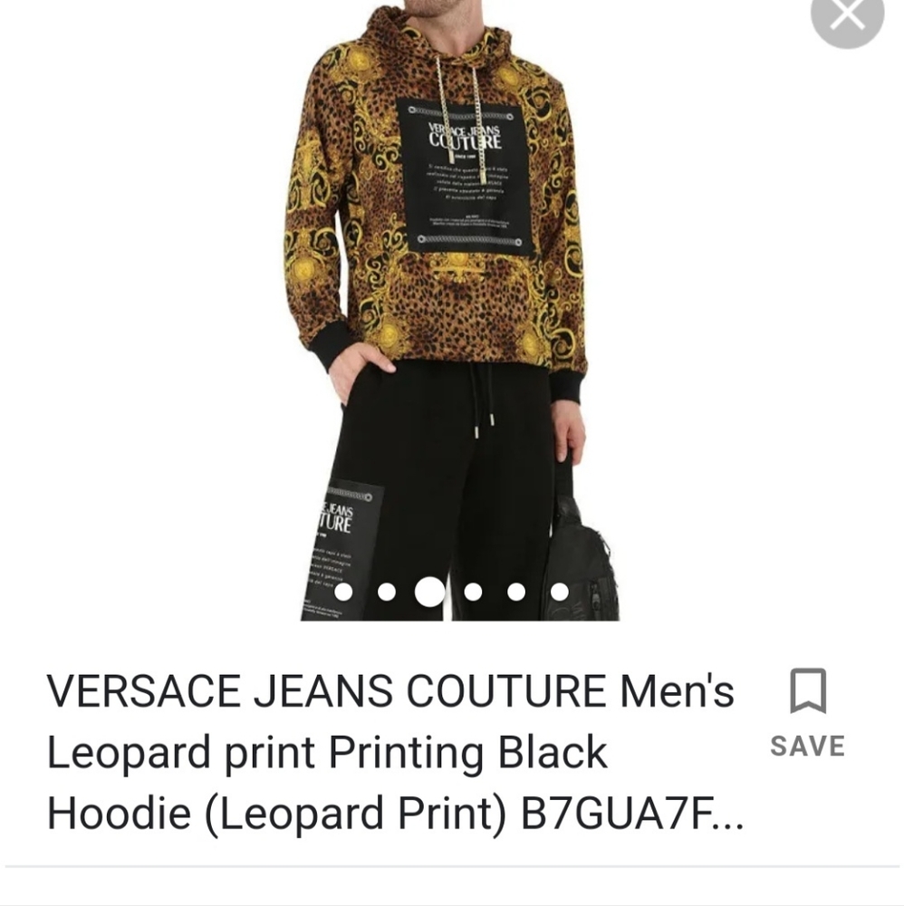 Versace mens sweater large size